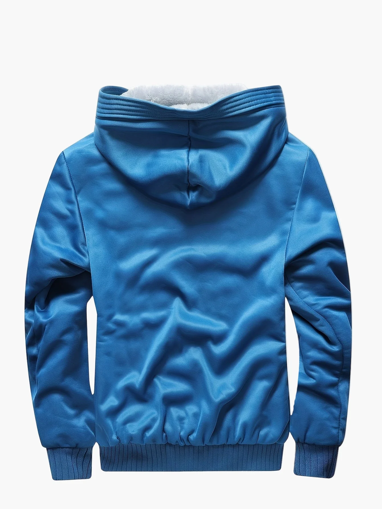 Veste à capuche chaude décontractée pour homme style hiver - Image 3