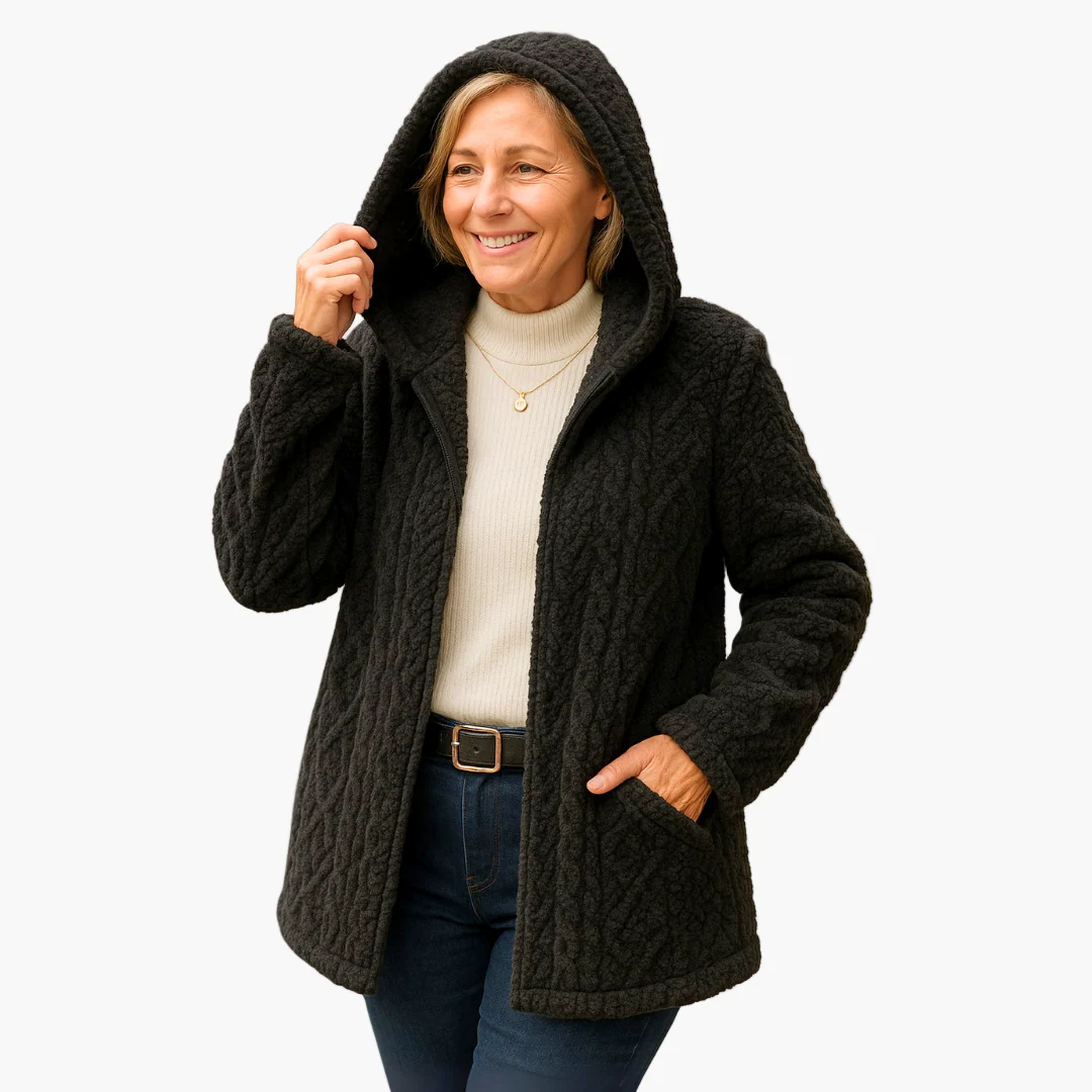 Veste à capuche femme style décontracté pour l'hiver - Image 2