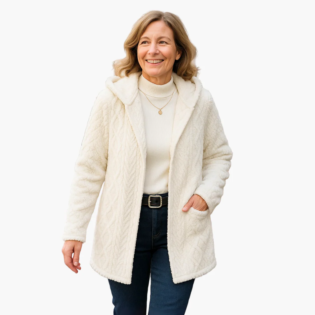 Veste à capuche femme style décontracté pour l'hiver - Image 3