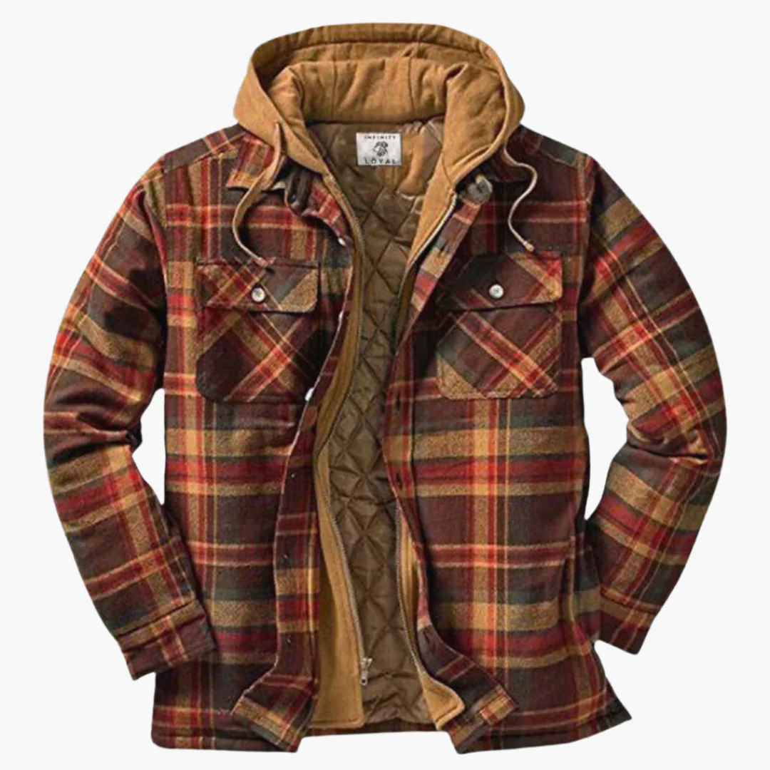 Veste à capuche style bûcheron homme polyvalente pour extérieur et ville - Image 2