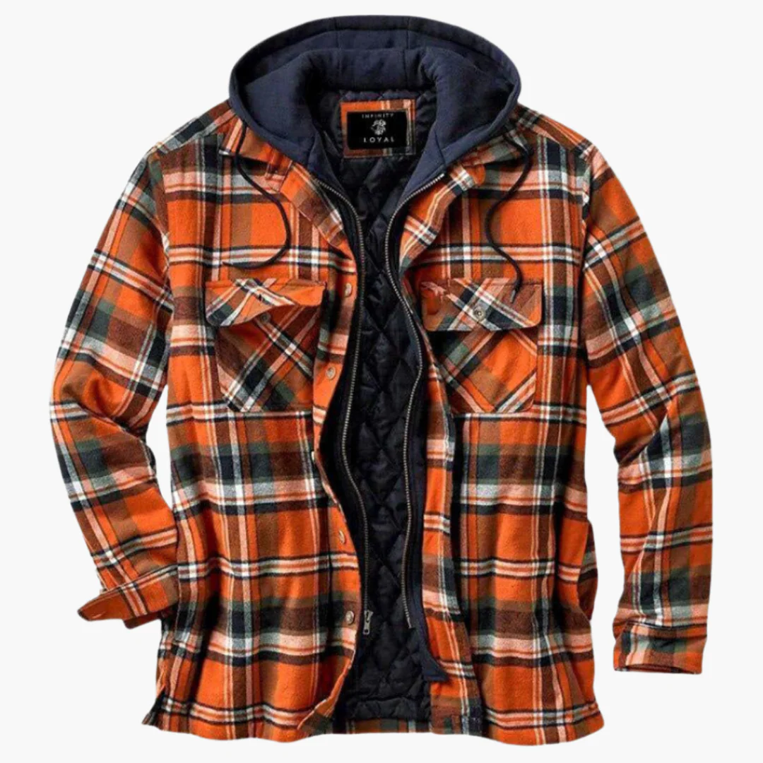 Veste à capuche style bûcheron homme polyvalente pour extérieur et ville - Image 3