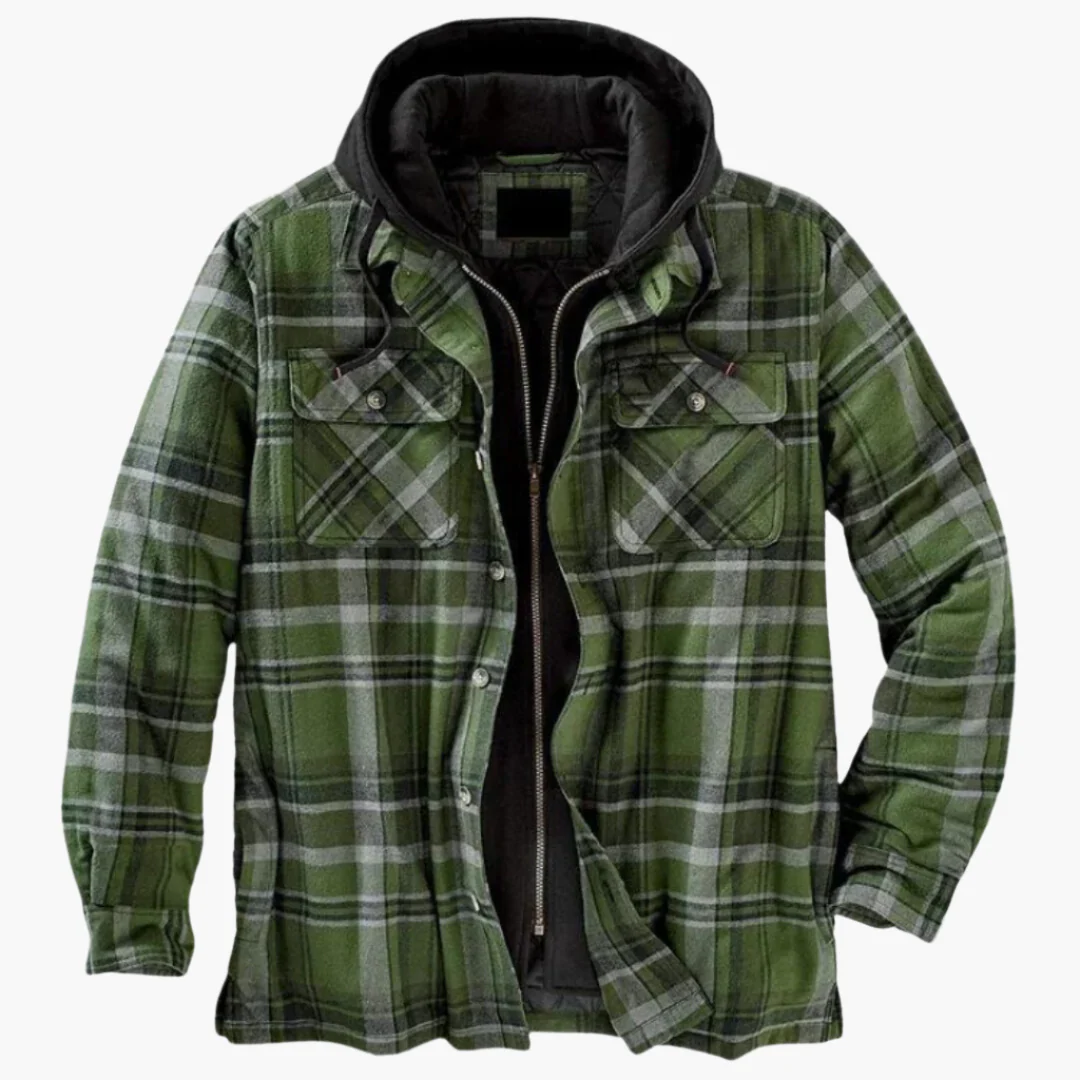 Veste à capuche style bûcheron homme polyvalente pour extérieur et ville - Image 4