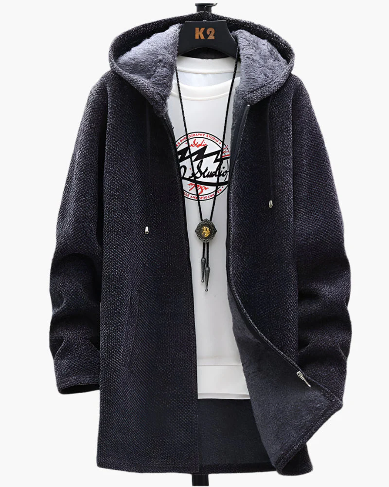 Veste à capuche style décontracté pour homme – idéale pour l'automne et les soirées fraîches - Image 2