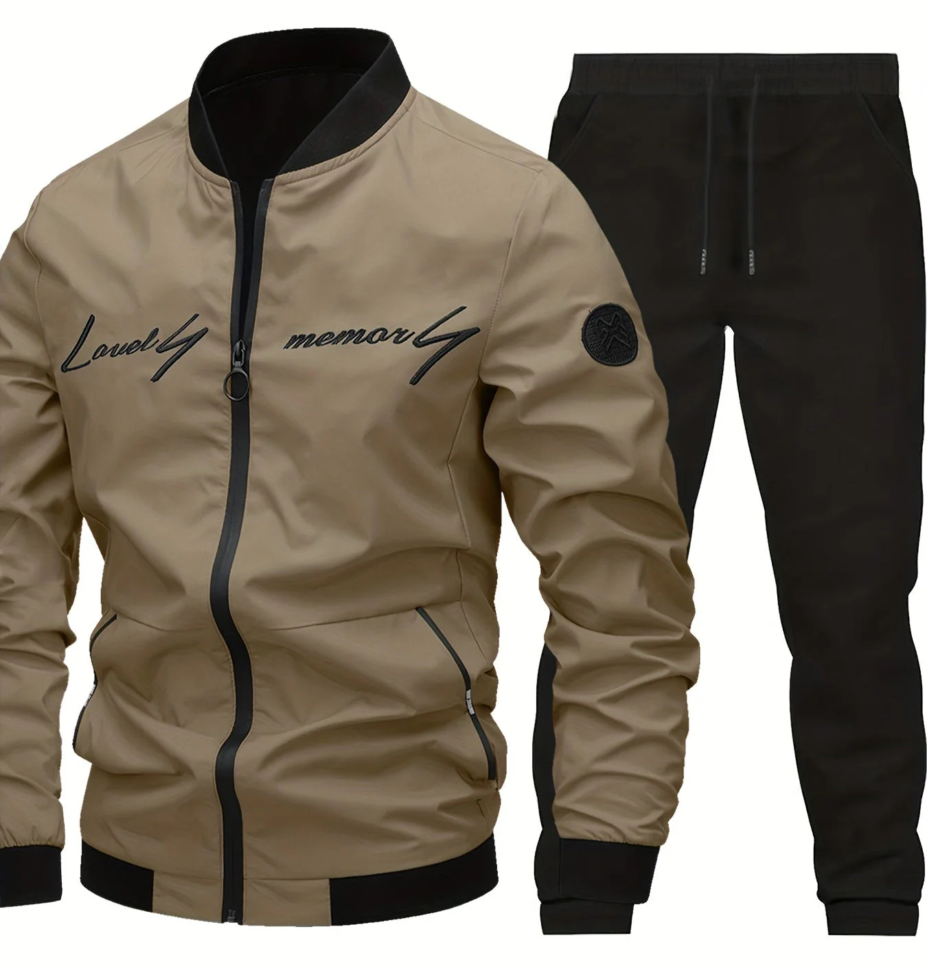 Veste de style baseball décontractée pour homme – Mode urbaine et élégance quotidienne - Image 3