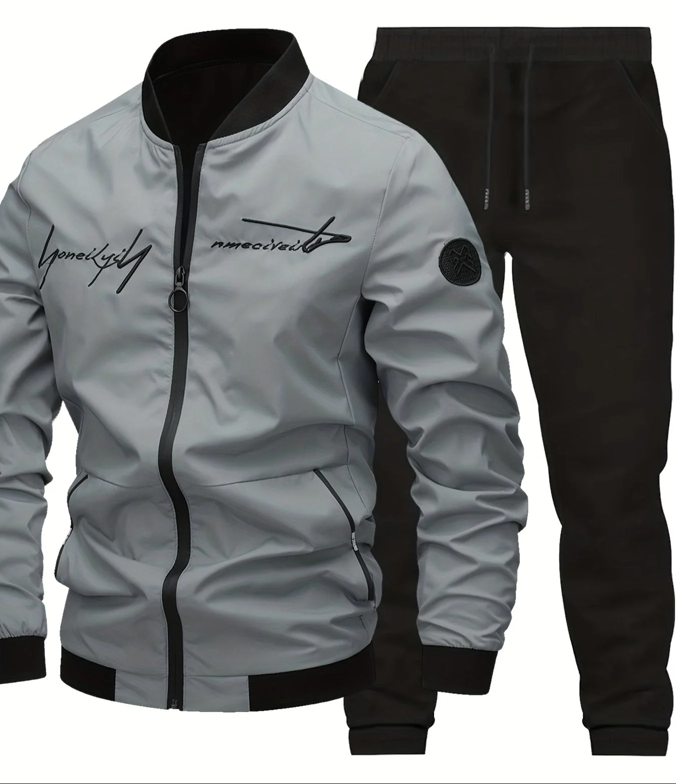 Veste de style baseball décontractée pour homme – Mode urbaine et élégance quotidienne - Image 4