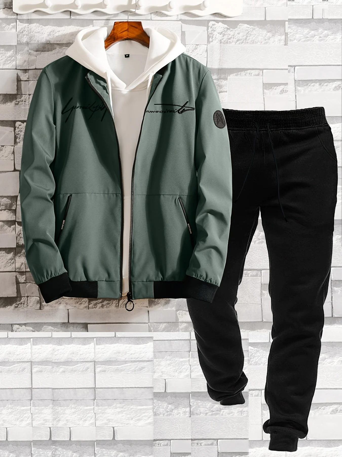 Veste de style baseball décontractée pour homme – Mode urbaine et élégance quotidienne - Image 6