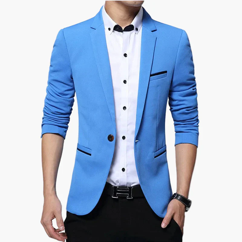 Veste blazer décontractée pour homme – Style moderne et élégant pour affaires ou loisirs - Image 2