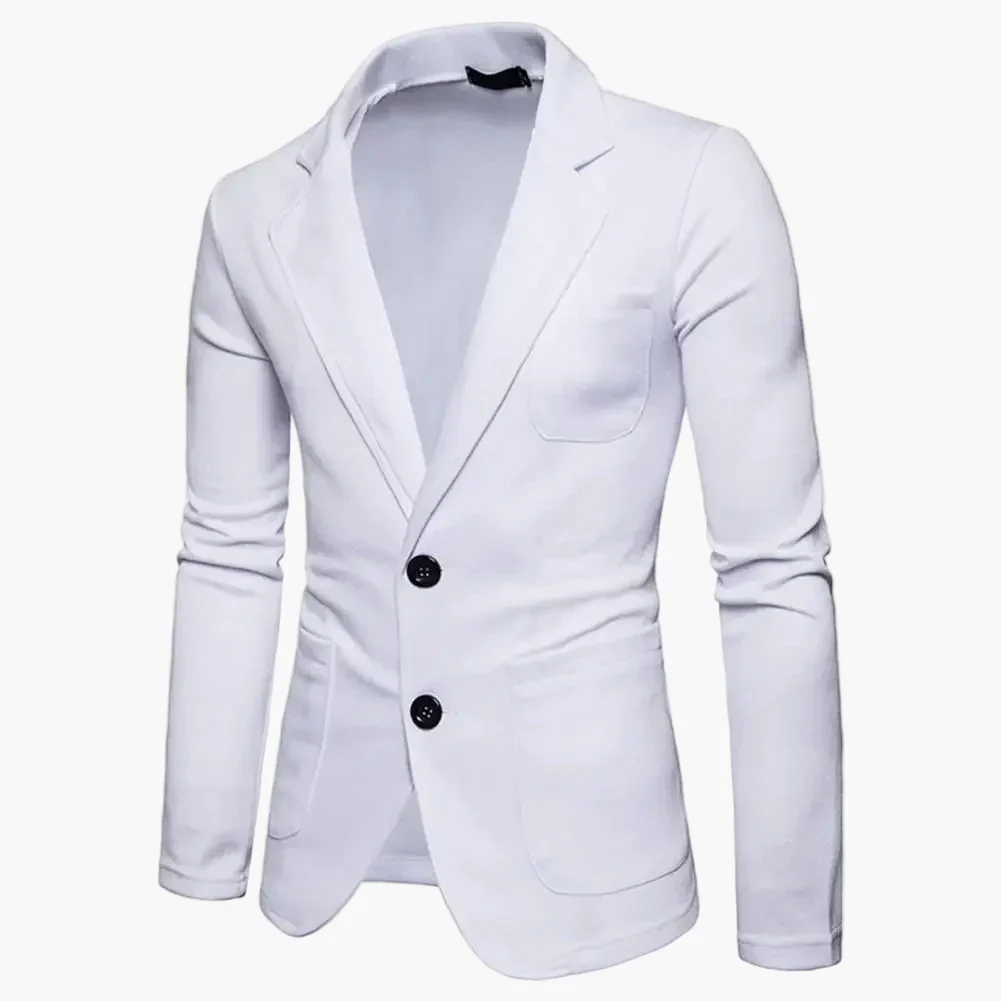 Veste blazer décontractée homme style moderne pour affaires ou loisirs - Image 5