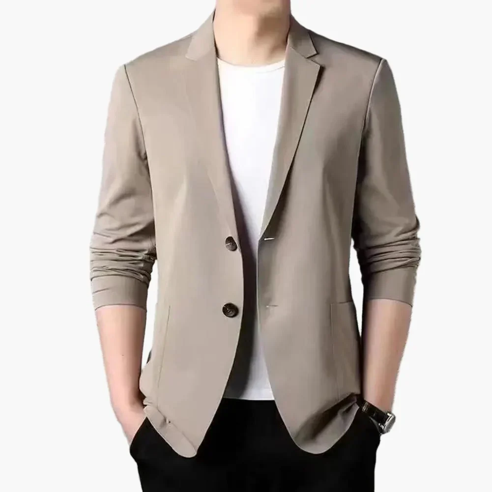 Veste Blazer Décontractée Homme Style Moderne pour Travail et Sorties - Image 4