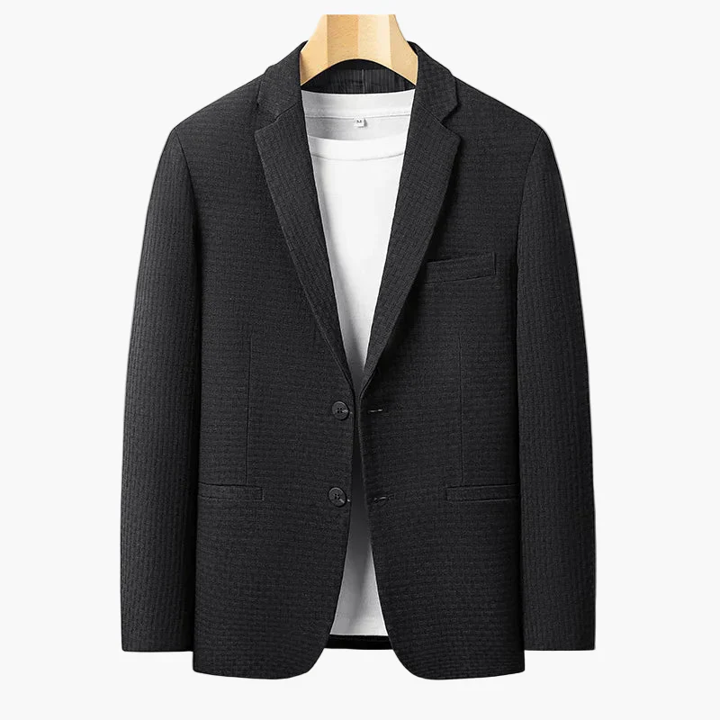 Veste Blazer Décontractée Homme Style Urbain Polyvalent Affaires et Quotidien - Image 4