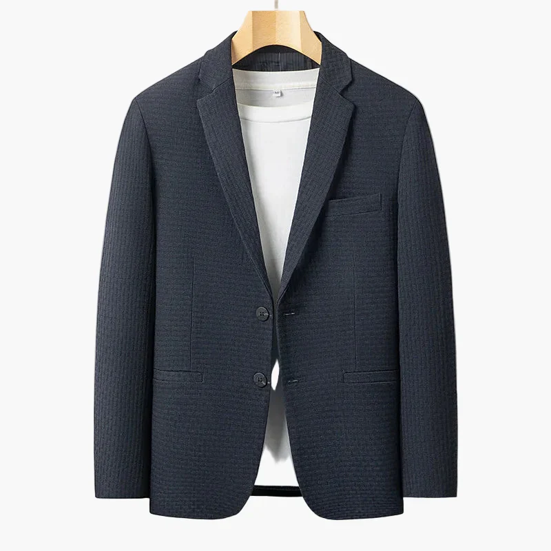 Veste Blazer Décontractée Homme Style Urbain Polyvalent Affaires et Quotidien - Image 5