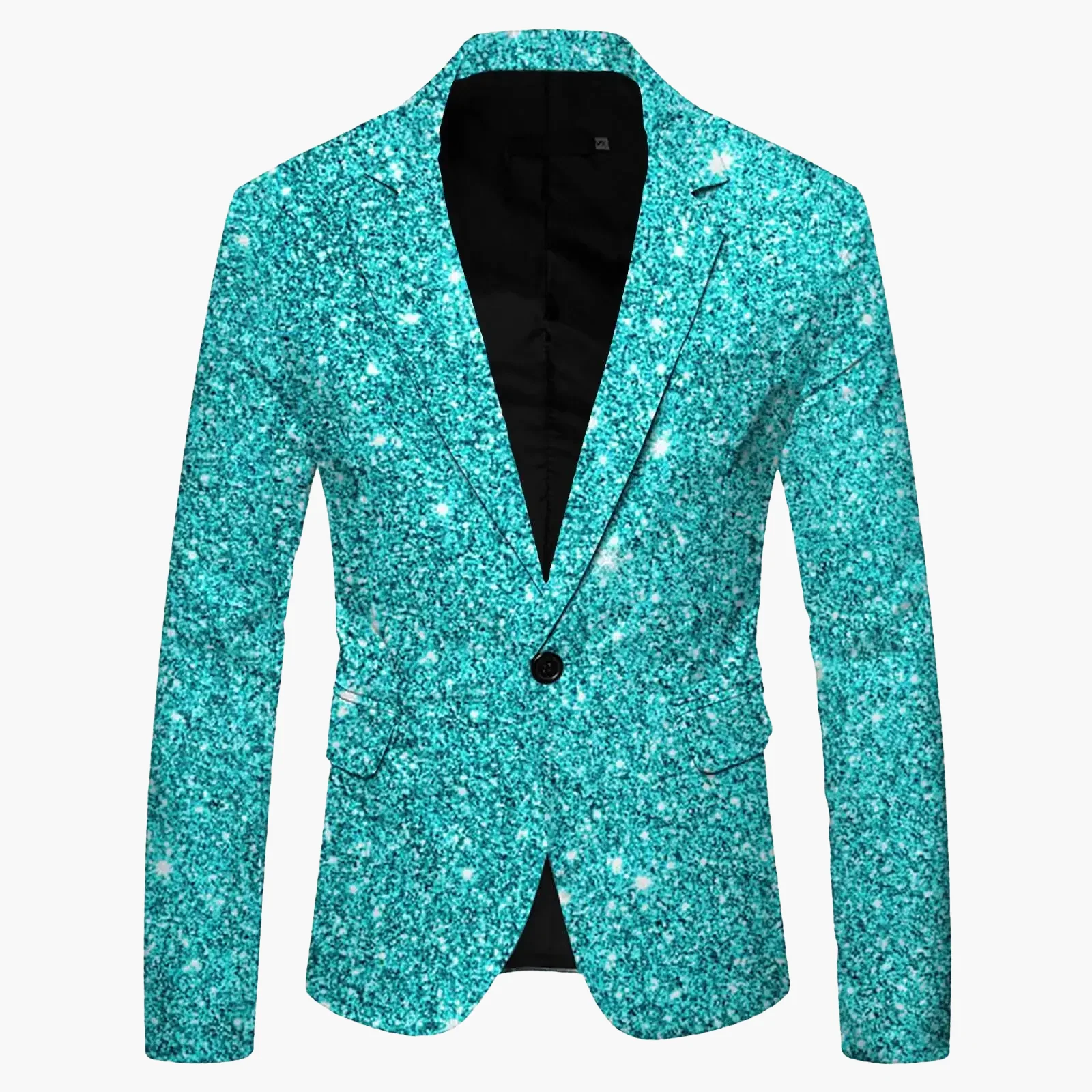 Veste Blazer Dégradée Élégante pour Homme - Style Moderne et Tendance - Image 11