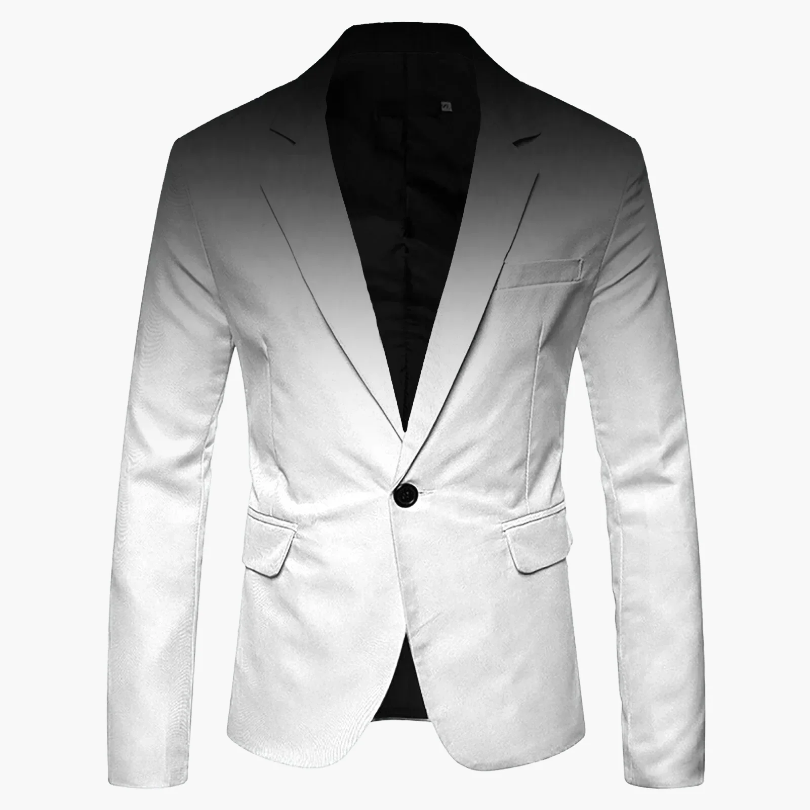 Veste Blazer Dégradée Élégante pour Homme - Style Moderne et Tendance - Image 2
