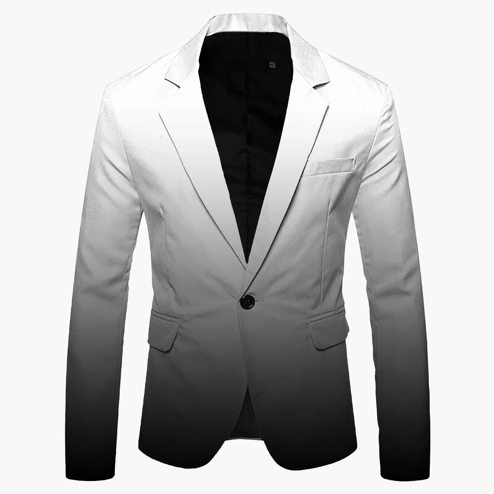 Veste Blazer Dégradée Élégante pour Homme - Style Moderne et Tendance - Image 3