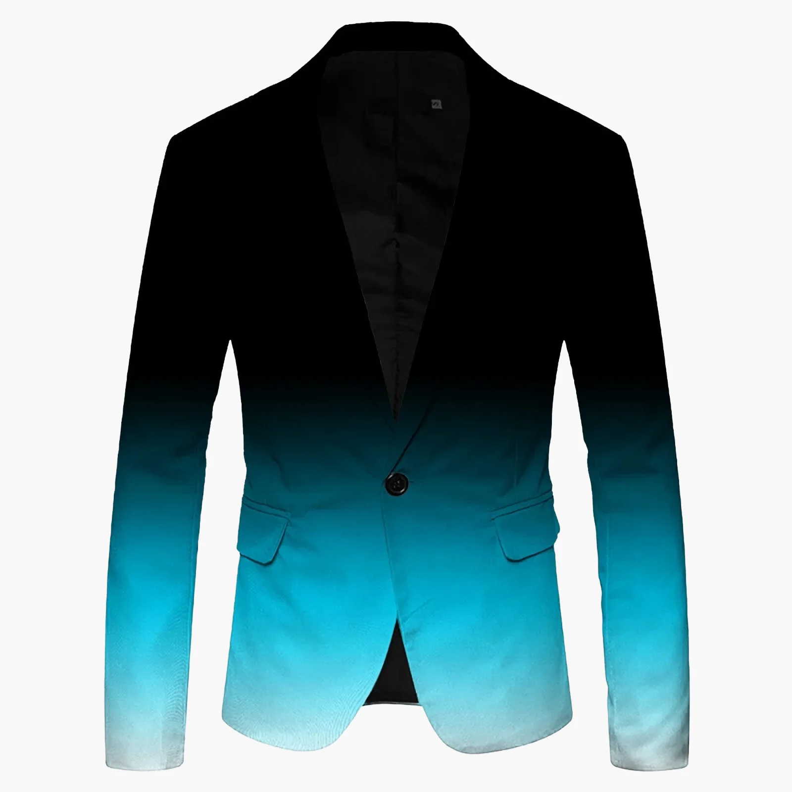 Veste Blazer Dégradée Élégante pour Homme - Style Moderne et Tendance - Image 4