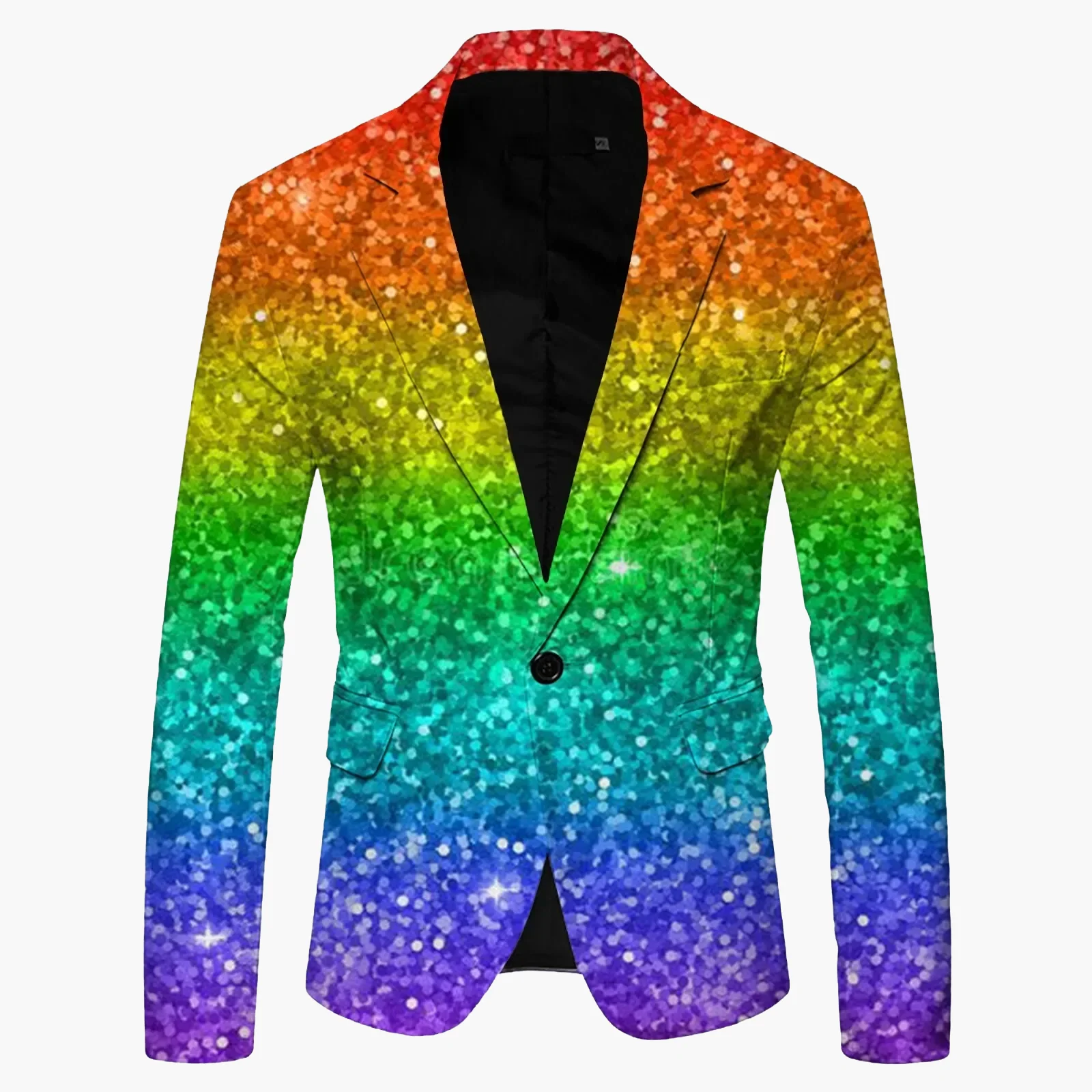 Veste Blazer Dégradée Élégante pour Homme - Style Moderne et Tendance - Image 9