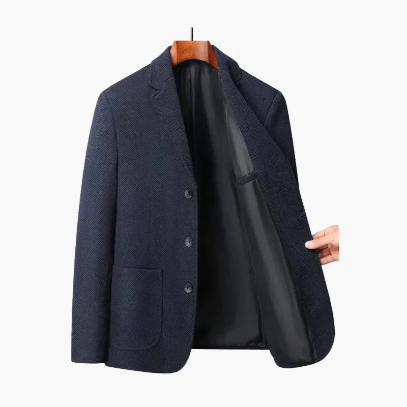 Veste blazer homme élégante style affaires décontracté - Image 3