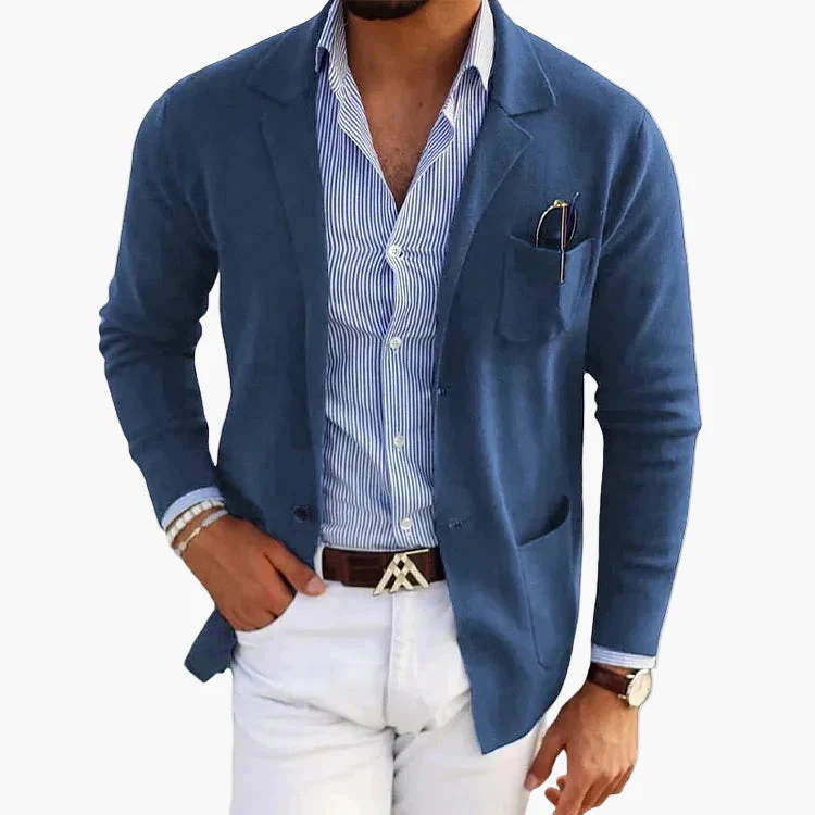 Veste blazer homme élégante style business et casual chic - Image 3