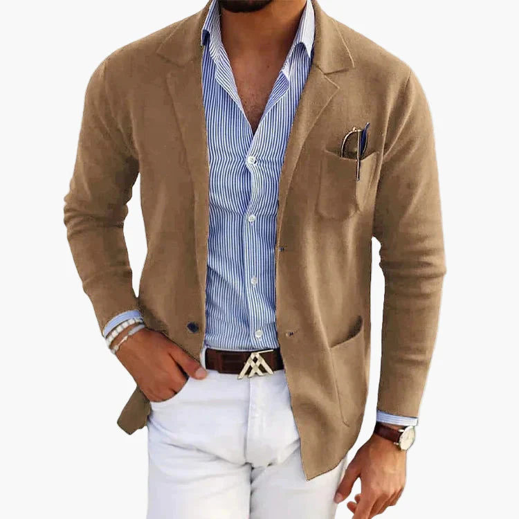 Veste blazer homme élégante style business et casual chic - Image 4