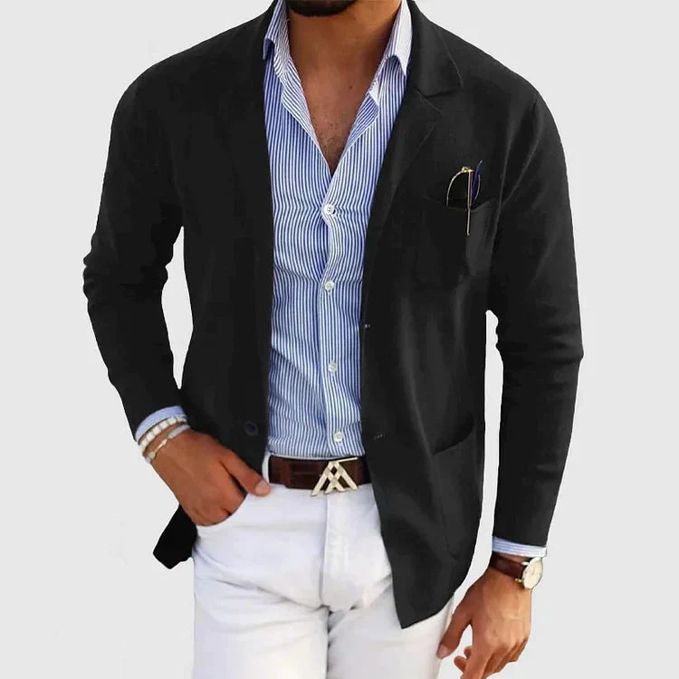 Veste blazer homme élégante style business et casual chic - Image 5