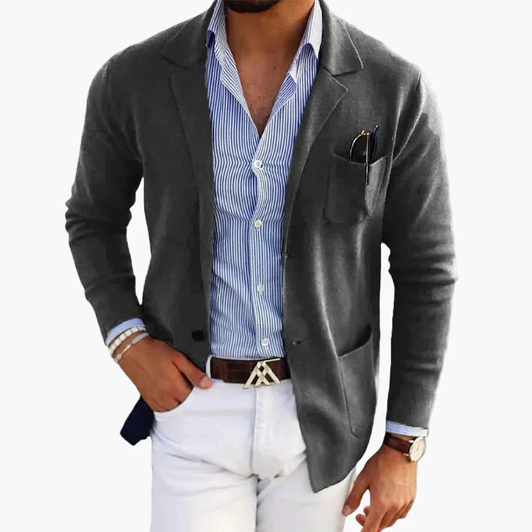 Veste blazer homme élégante style business et casual chic - Image 6