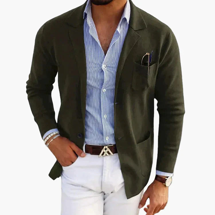 Veste blazer homme élégante style business et casual chic - Image 7