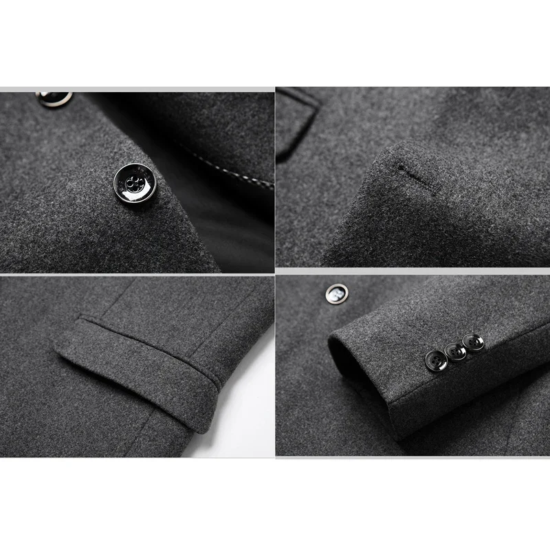 Veste Blazer Style Classique Homme Élégant Affaires et Casual - Image 5