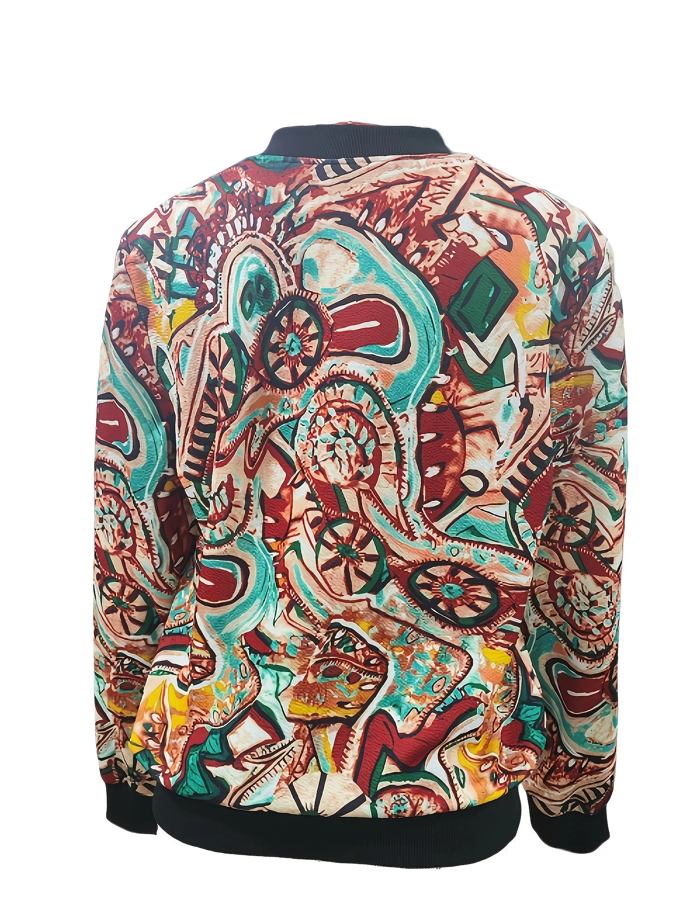 Veste Bomber Décontractée Femme Motif Graphique Style Vacances - Image 8