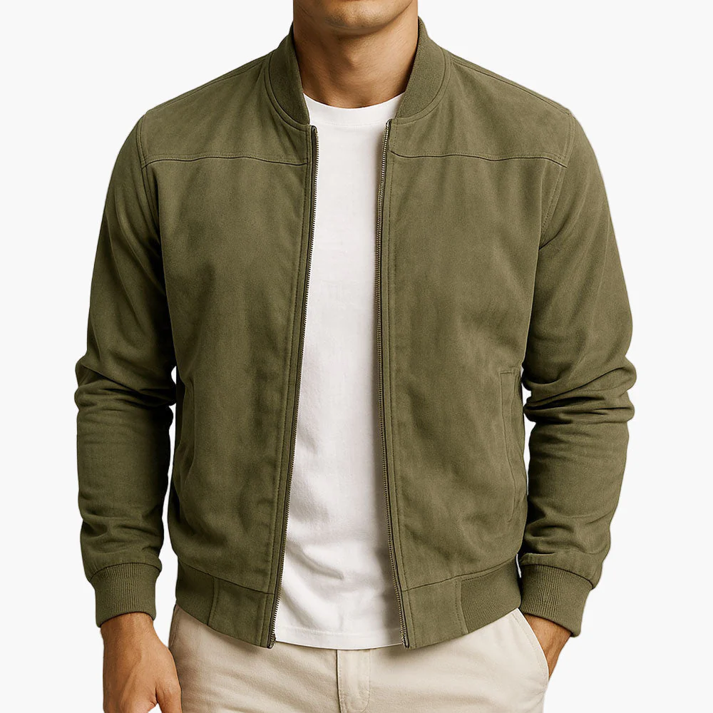 Veste Bomber Homme Style Moderne Élégant – Idéale pour Tenues Décontractées ou Habillées - Image 4