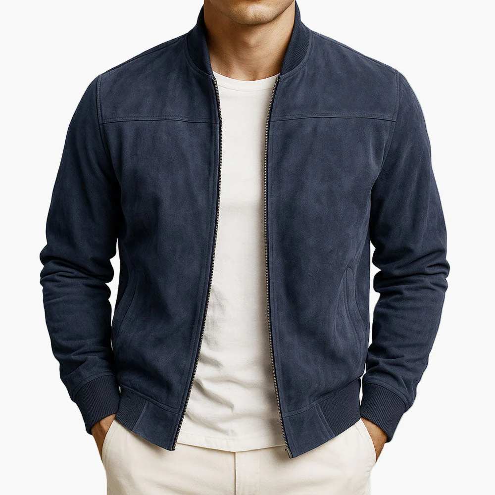 Veste Bomber Homme Style Moderne Élégant – Idéale pour Tenues Décontractées ou Habillées - Image 5