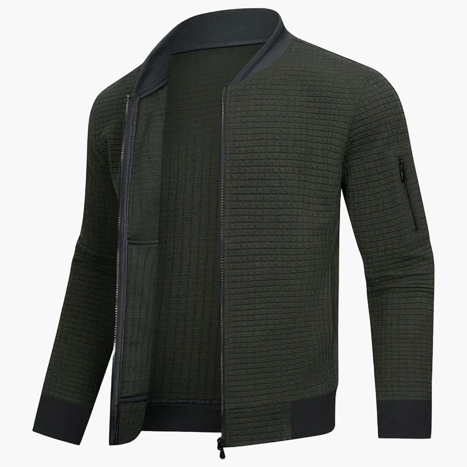 Veste bomber homme style urbain moderne – Idéale pour look décontracté ou professionnel - Image 3