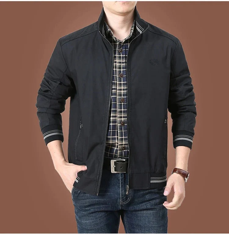 Veste bomber homme style urbain printemps-été polyvalente - Image 4