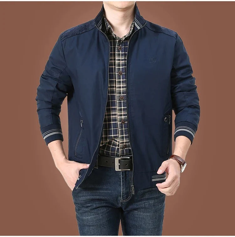 Veste bomber homme style urbain printemps-été polyvalente - Image 5