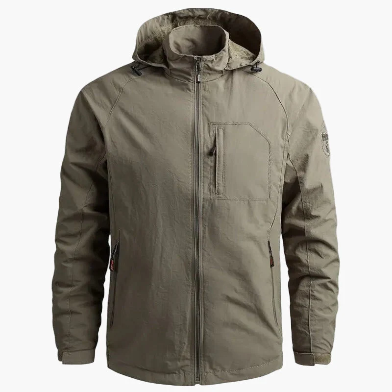 Veste Cargo Homme Étanche Style Décontracté pour Extérieur et Quotidien - Image 2