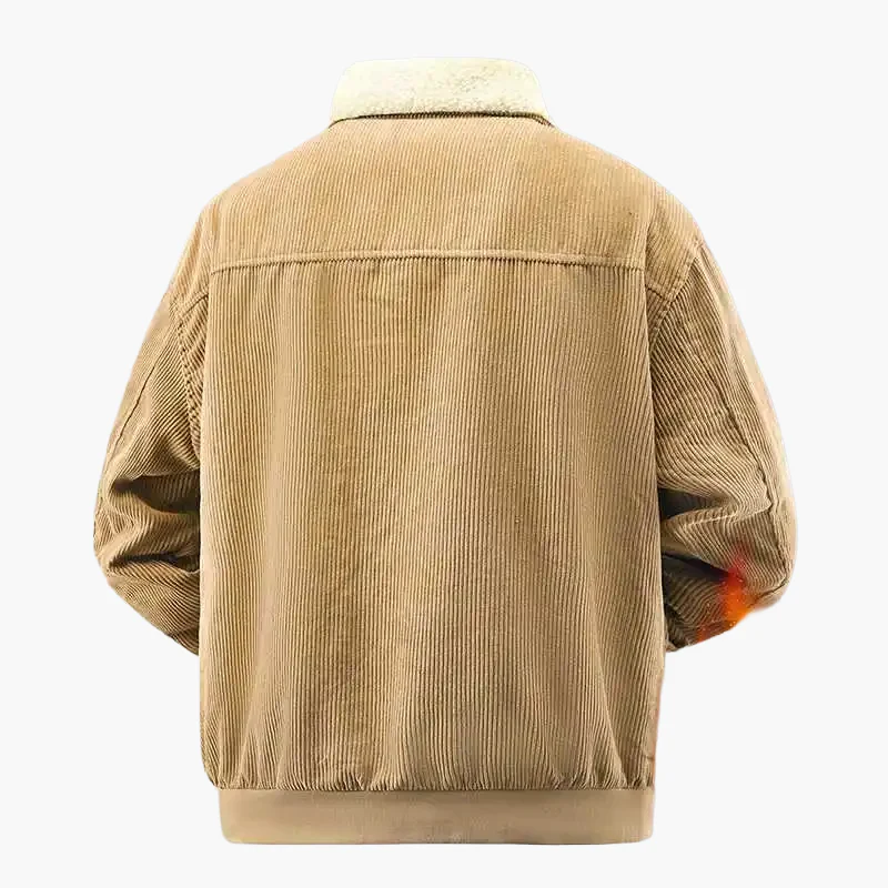 Veste chaude style urbain pour homme avec doublure épaisse – Idéale pour l'hiver et les activités décontractées - Image 5