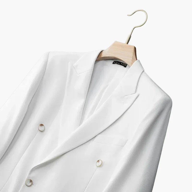 Veste de costume croisée élégante pour homme – Style formel moderne soirée ou cérémonie - Image 3