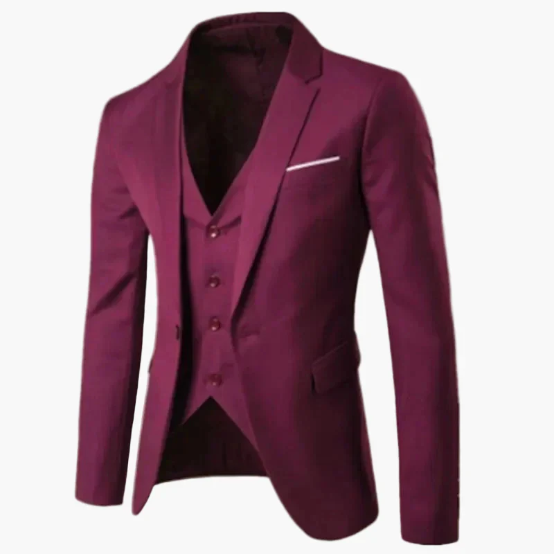Veste de costume homme élégante coupe slim pour affaires et occasions formelles - Image 4