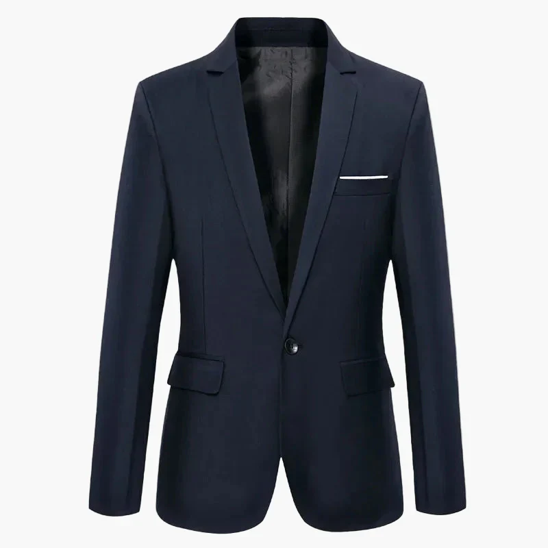 Veste de costume homme élégante coupe slim pour affaires et occasions formelles - Image 8