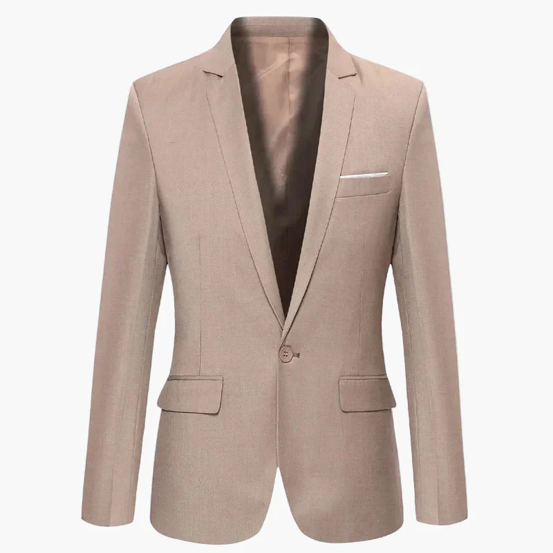 Veste de costume homme élégante coupe slim pour affaires et occasions formelles - Image 9