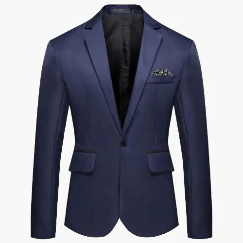 Veste de costume homme élégante coupe slim pour occasions formelles et soirées - Image 8