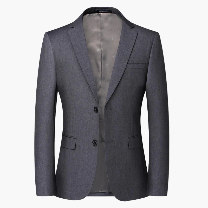 Veste de costume homme élégante à deux boutons pour affaires et cérémonies - Image 2