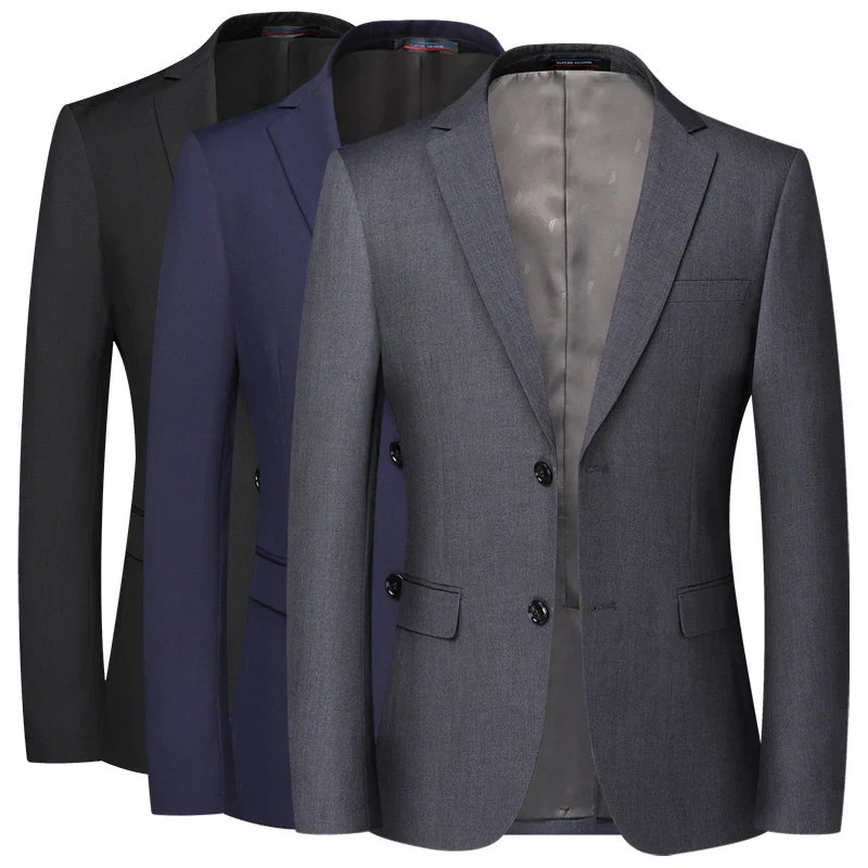 Veste de costume homme élégante à deux boutons pour affaires et cérémonies - Image 4