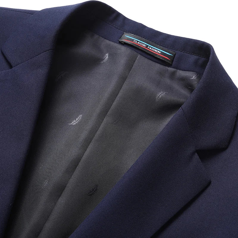 Veste de costume homme élégante à deux boutons pour affaires et cérémonies - Image 5