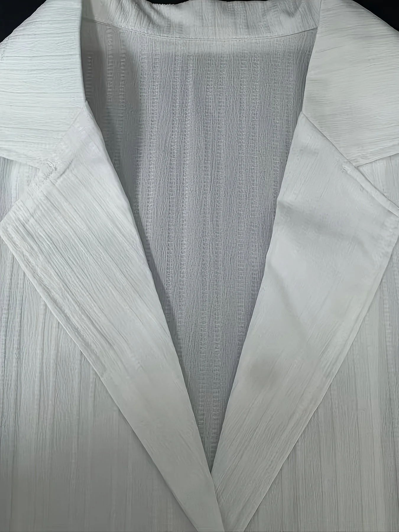 Veste de costume homme élégante à rayures style casual pour printemps/été - Image 7