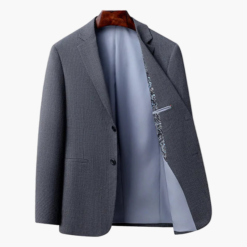 Veste de costume homme élégante style affaires, coupe moderne, idéale pour bureau et événements formels - Image 2