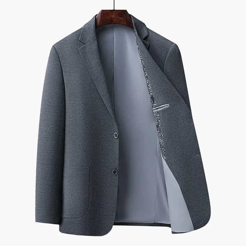 Veste de costume homme élégante style affaires, coupe moderne, idéale pour bureau et événements formels - Image 4