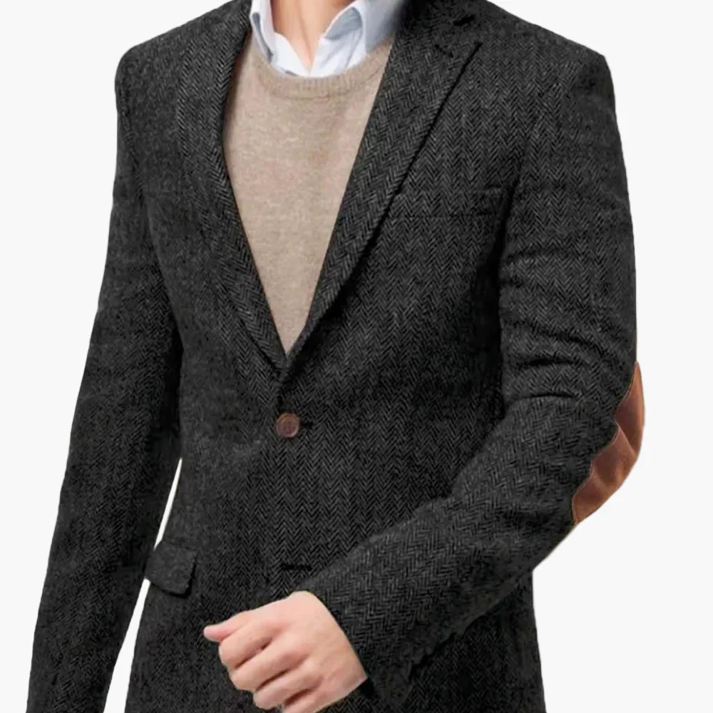 Veste de costume homme élégante style classique pour affaires et occasions formelles - Image 3
