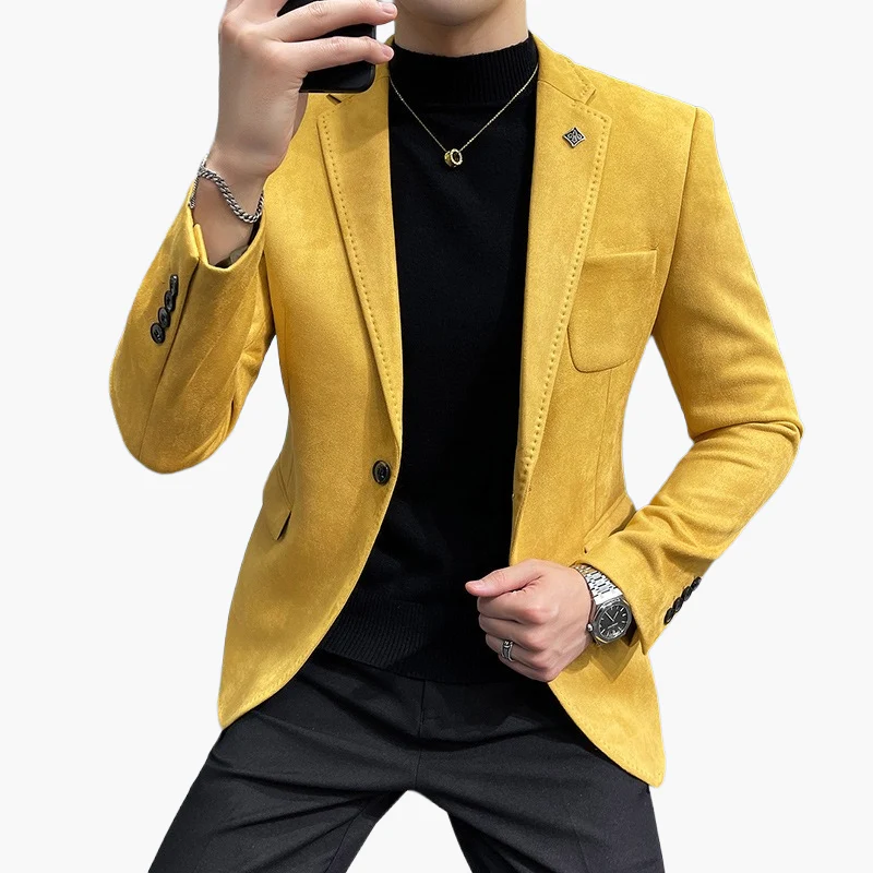 Veste de costume homme élégante style moderne pour affaires et occasions formelles - Image 2