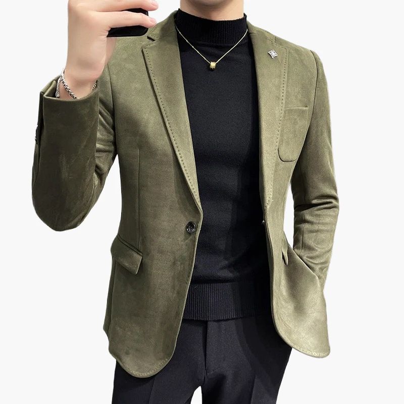 Veste de costume homme élégante style moderne pour affaires et occasions formelles - Image 6