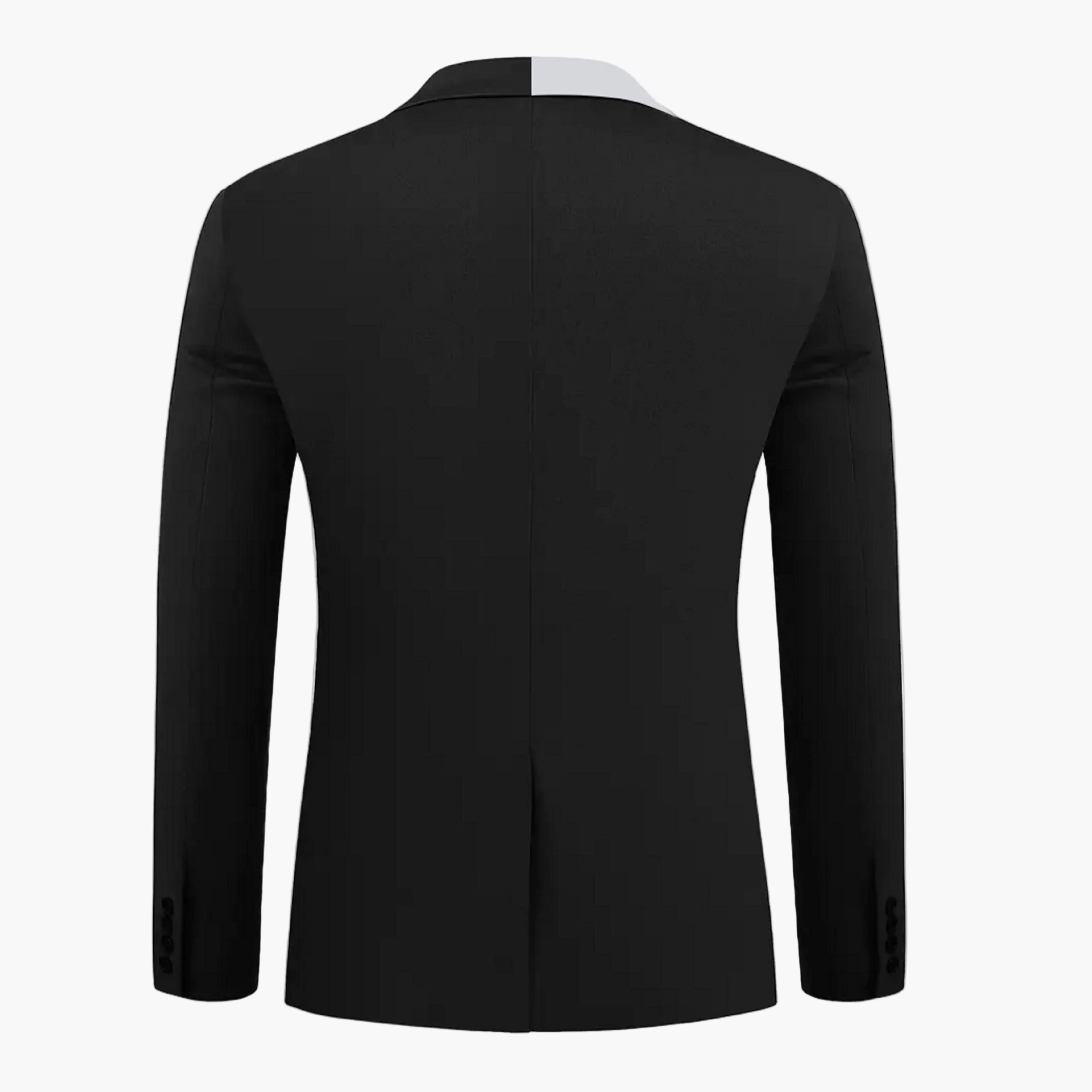 Veste de costume homme style moderne dégradé pour occasions formelles et affaires - Image 3